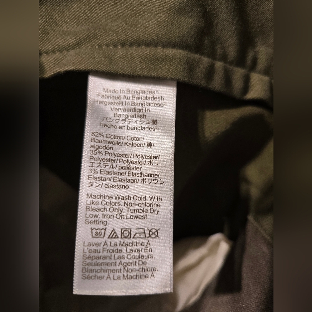 J. Crew Slim Flex TruTemp365 Pants 29x30 Olive Green Mens NWT - Picture 5 of 7